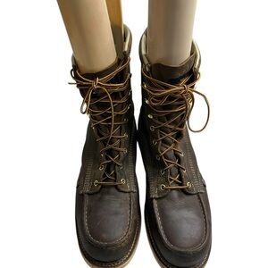 Thorogood men brown boot size 13, pre-owned
